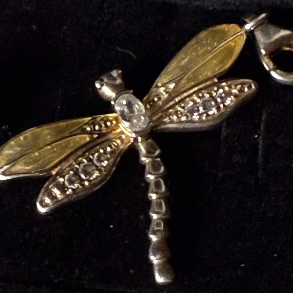 Thomas Sabo Gold and Silver Dragonfly Brooch